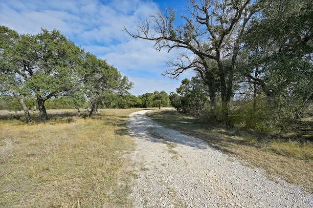 view of road