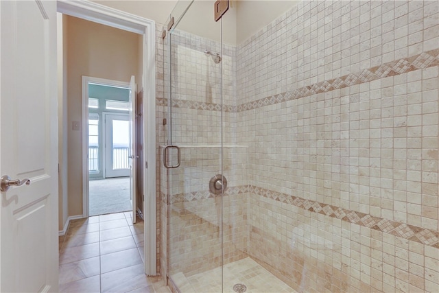 2918 Ranch Road 620 N Unit N-189, Austin, TX 78734 - bathroom featuring a shower stall and tile patterned floors