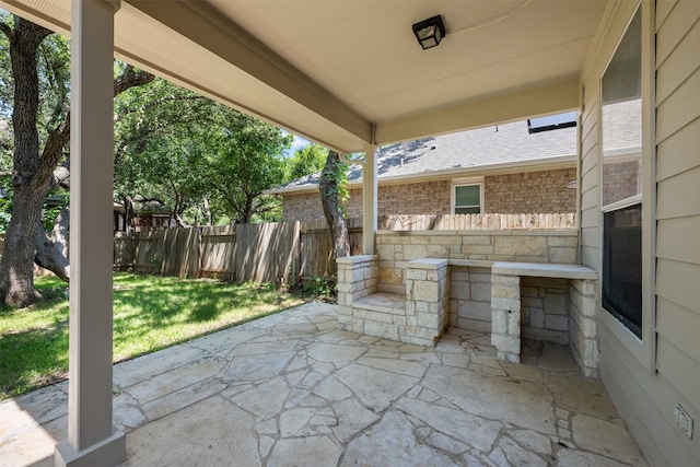 view of patio