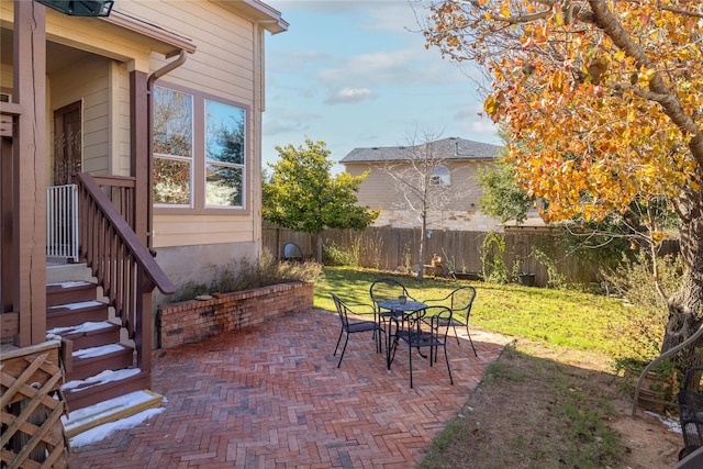 view of patio