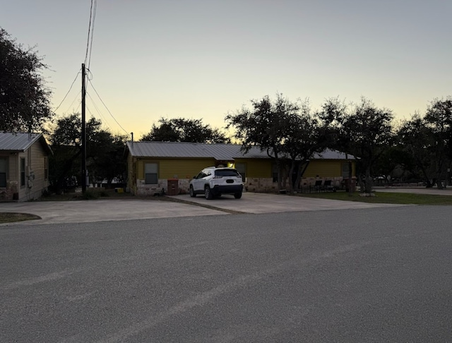 view of ranch-style home