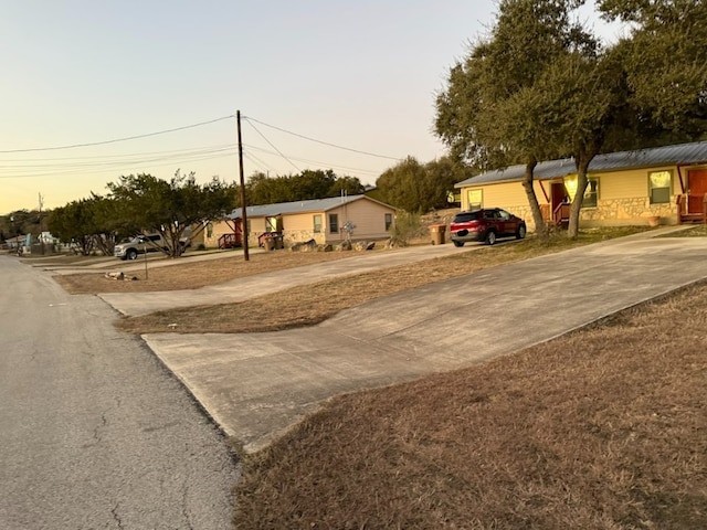 view of street