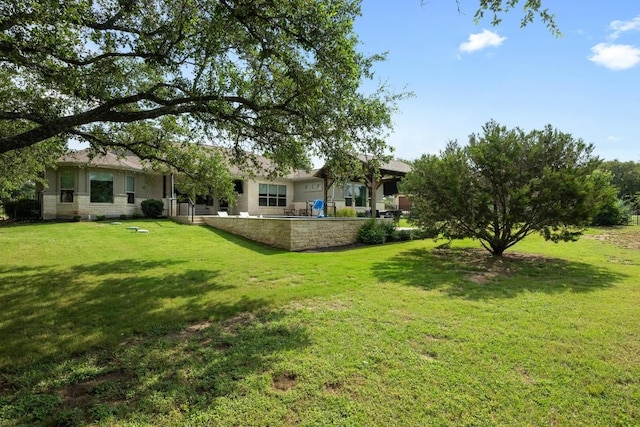 105 Aldea St, Georgetown, TX 78633 - view of grassy yard