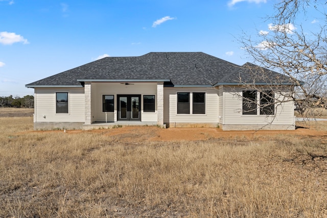 view of back of property