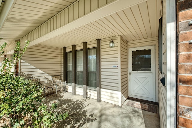 108 Fairlane Dr, Round Rock, TX 78664 - doorway to property with a porch and board and batten siding