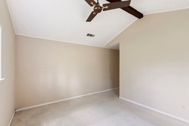108 Fairlane Dr, Round Rock, TX 78664 - carpeted spare room featuring a ceiling fan and baseboards