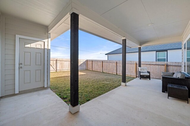 305 Ravens Crest Dr, Hutto, TX 78634 - view of patio