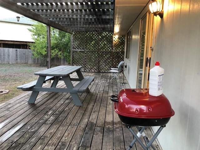 15101 Sweet Caddies Dr, Pflugerville, TX 78660 - deck with a pergola, grilling area, and outdoor dining area
