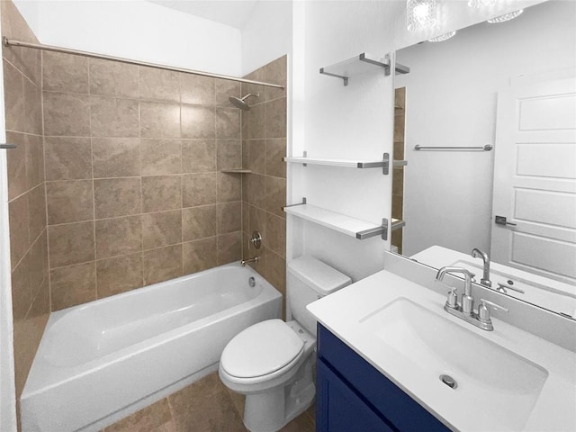 2120 Prairie Oaks Dr, Georgetown, TX 78628 - full bath featuring vanity and bathing tub / shower combination
