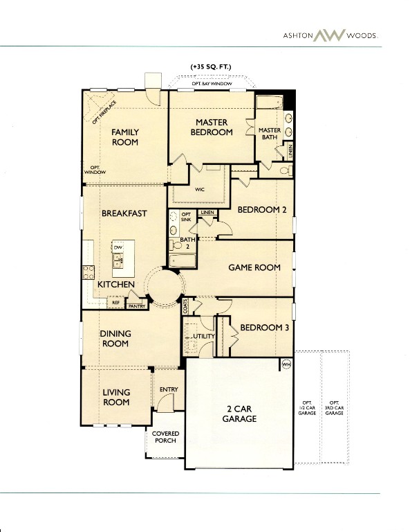 108 Beretta Cir, Georgetown, TX 78628 - floor plan / room layout