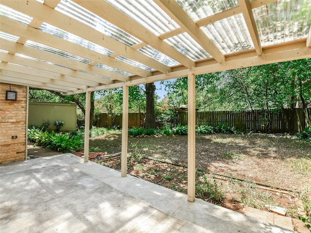 view of patio / terrace