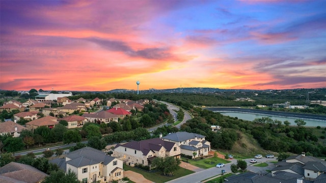 107 Bisset Ct, Austin, TX 78738 - drone / aerial view with a residential view