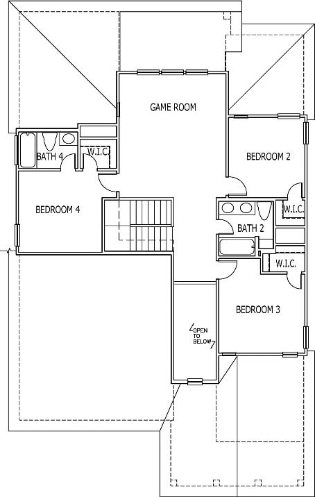 143 Big Pine Creek Ln, Bastrop, TX 78602 - home floor plan