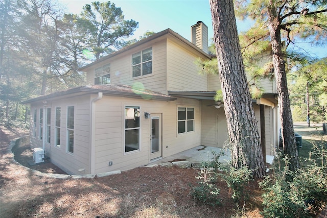 back of house featuring a patio area