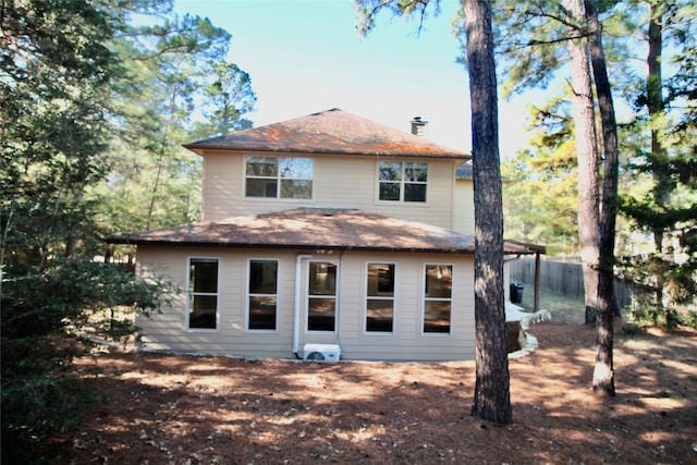 view of back of property