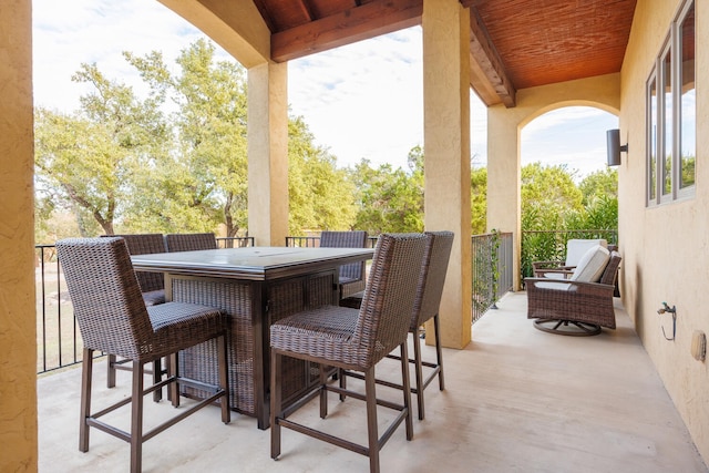 view of patio / terrace