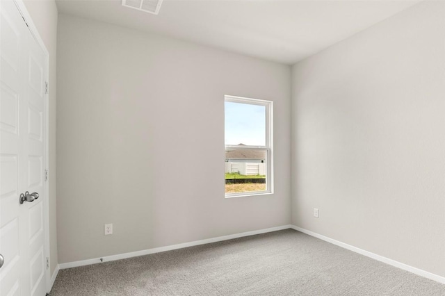 199 Lavender Ln, Elgin, TX 78621 - unfurnished room featuring baseboards, carpet flooring, and visible vents
