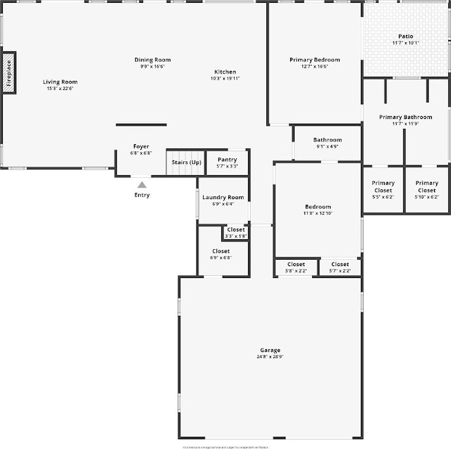 212 Comanche Cp, Kyle, TX 78640 - floor plan / room layout