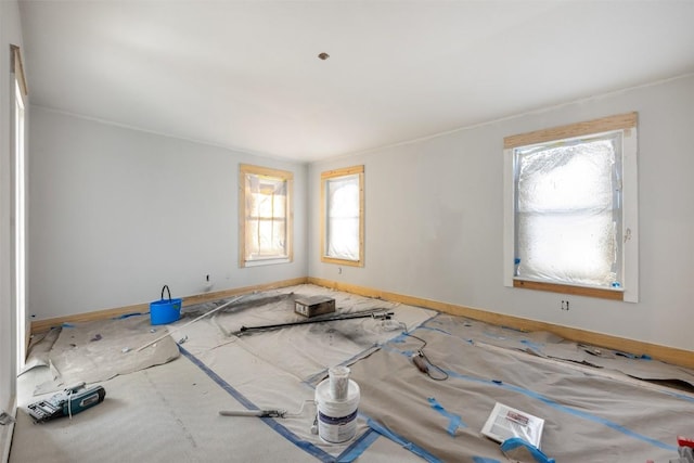 1016 Flanagan Dr, Leander, TX 78641 - spare room featuring baseboards