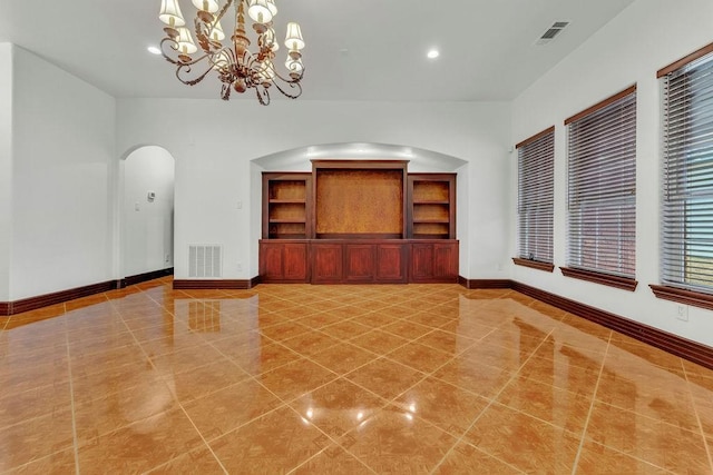 view of unfurnished living room