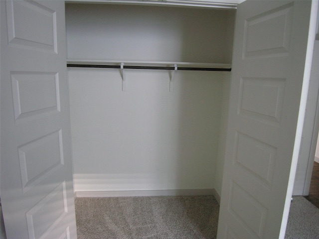 view of closet