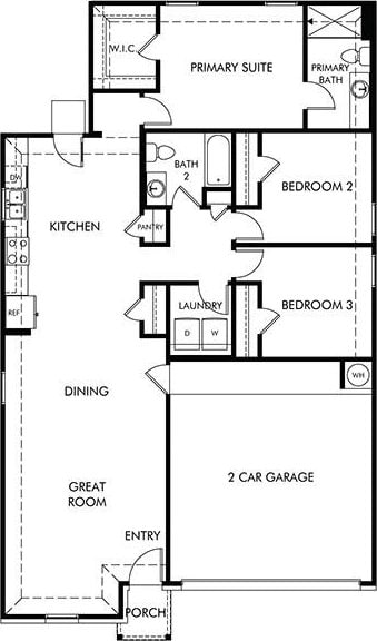 249 Boatright Blvd, Jarrell, TX 76537 - room layout