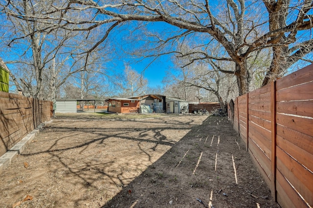 view of yard