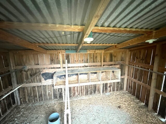 view of stable