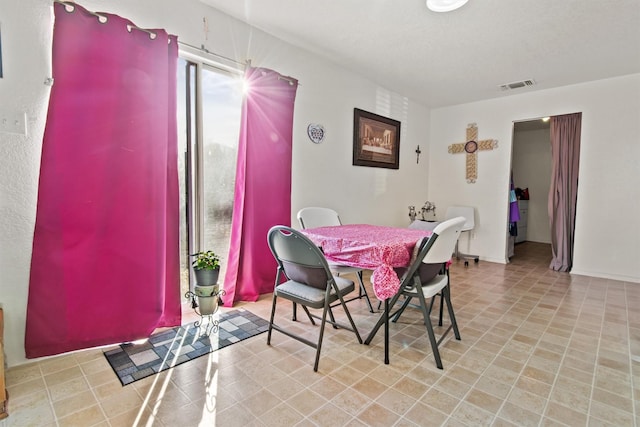 view of dining area