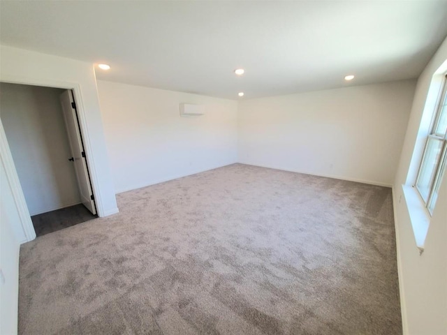 1501 Cole Estates Dr, Georgetown, TX 78628 - carpeted empty room with recessed lighting