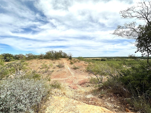 view of landscape with a rural view