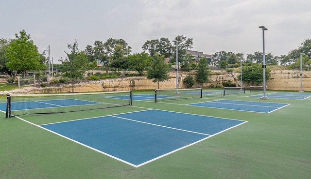 view of sport court