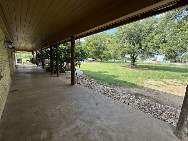 view of patio