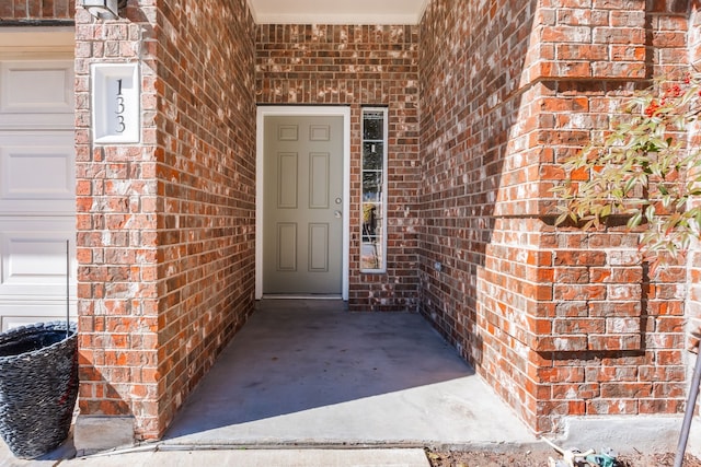 view of property entrance