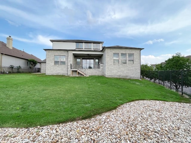 5801 Davenport Divide Rd, Austin, TX 78738 - rear view of house with stairway and stone siding