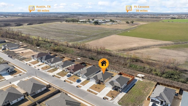 3608 Oglala Trl, Temple, TX 76502 - aerial view of sparsely populated area