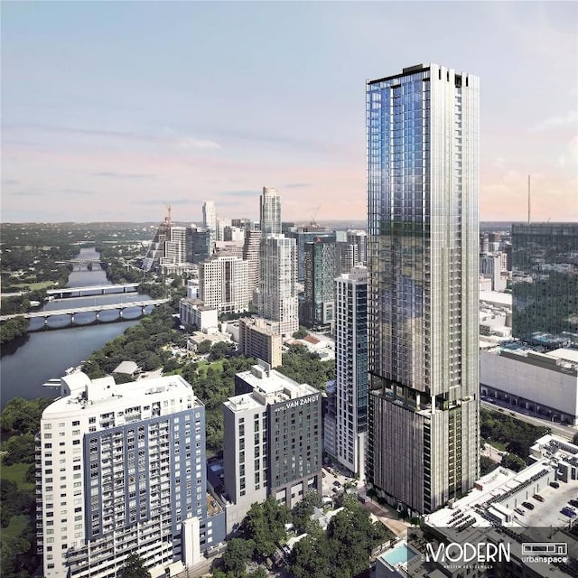 610 Davis St Unit 3105, Austin, TX 78701 - city view featuring a nearby body of water