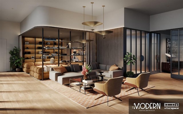 610 Davis St Unit 3105, Austin, TX 78701 - building lobby featuring a high ceiling