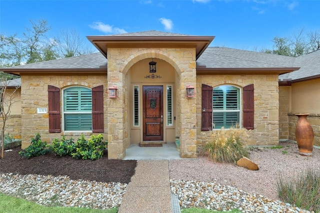 view of property entrance