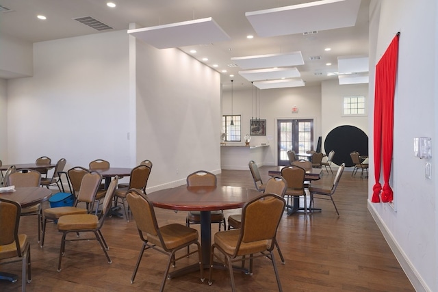 104 Bella Toscana Ave Unit 2211, Lakeway, TX 78734 - dining room with wood finished floors and recessed lighting