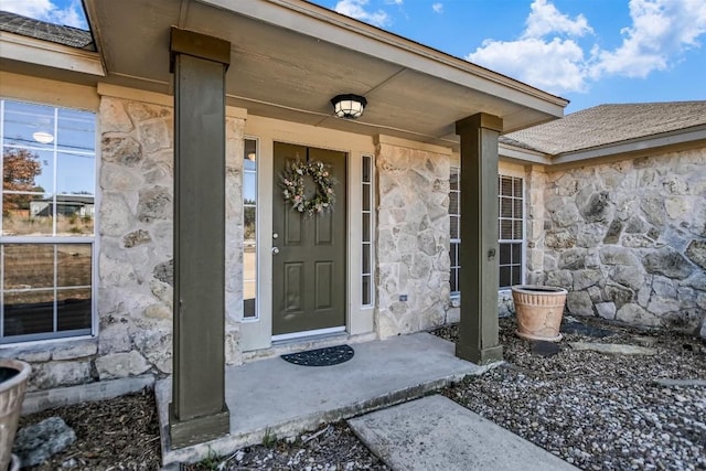 view of property entrance