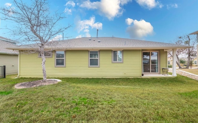1905 Standing Tall Dr Unit 40, Leander, TX 78641 - back of house featuring a lawn and a patio