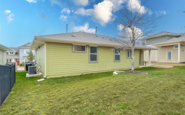 1905 Standing Tall Dr Unit 40, Leander, TX 78641 - rear view of house with cooling unit