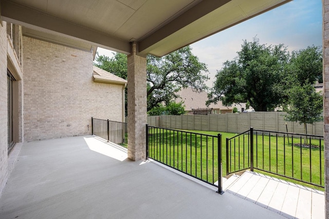 228 Running Fawn, Georgetown, TX 78628 - view of patio / terrace