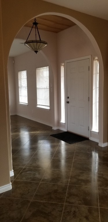 view of entrance foyer