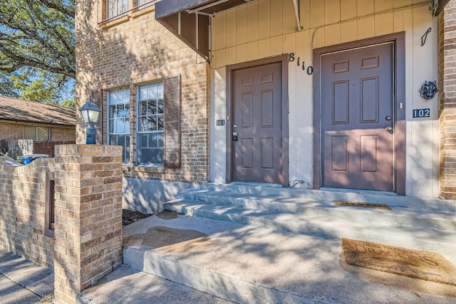 view of entrance to property