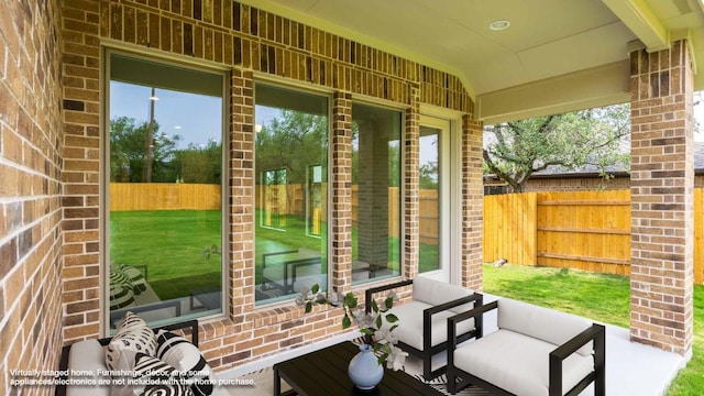 128 Spring Bluff Ln, Georgetown, TX 78628 - view of patio / terrace