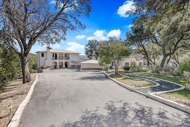 view of mediterranean / spanish house