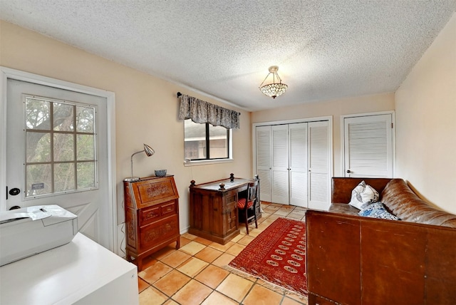 107 S Cuernavaca Dr, Austin, TX 78733 - office space with light tile patterned floors and a textured ceiling