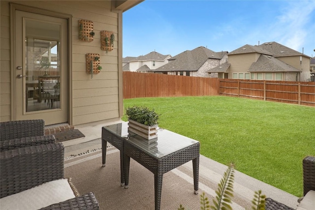 821 Olinda Way, Liberty Hill, TX 78642 - fenced backyard featuring a residential view